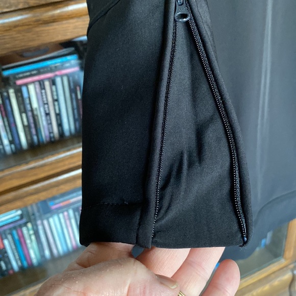 Flex Apparel Black Fall/Winter Coat/Jacket - Black -Size Large - Picture 5 of 13